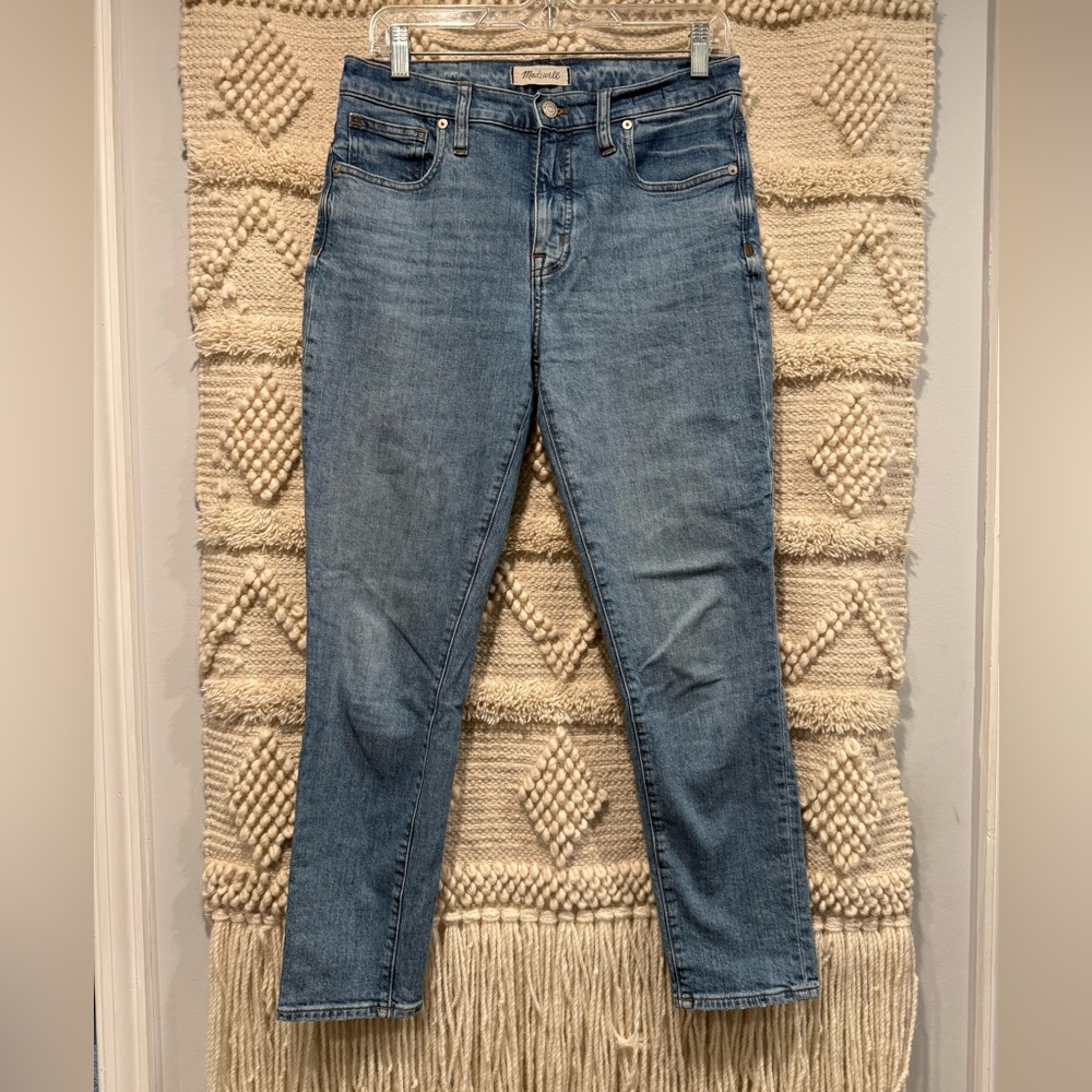 Madewell 9” High Rise Skinny Jeans, Size 28